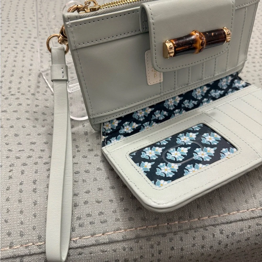 Spartina 449 Woven Bamboo Accent Wristlet - Picture 11 of 11